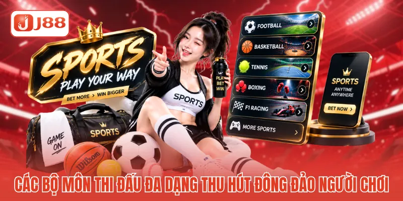 Các bộ môn thi đấu đa dạng thu hút đông đảo người chơi Các bộ môn thi đấu đa dạng thu hút đông đảo người chơi