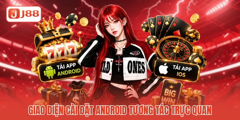 Giao diện cài đặt Android tương tác trực quan Giao diện cài đặt Android tương tác trực quan