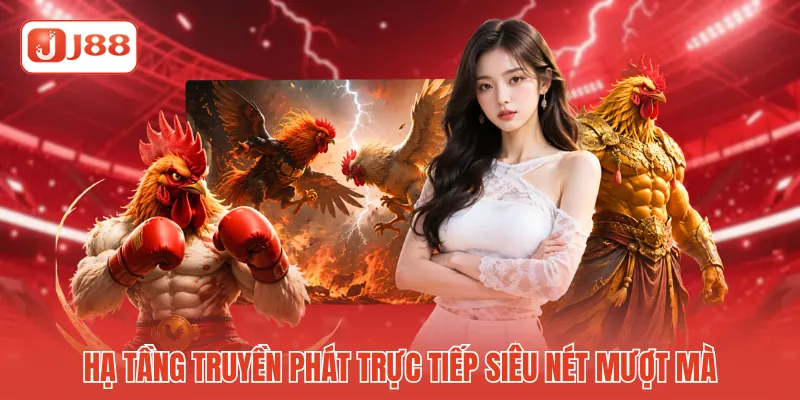 Hạ tầng truyền phát trực tiếp siêu nét mượt mà Hạ tầng truyền phát trực tiếp siêu nét mượt mà