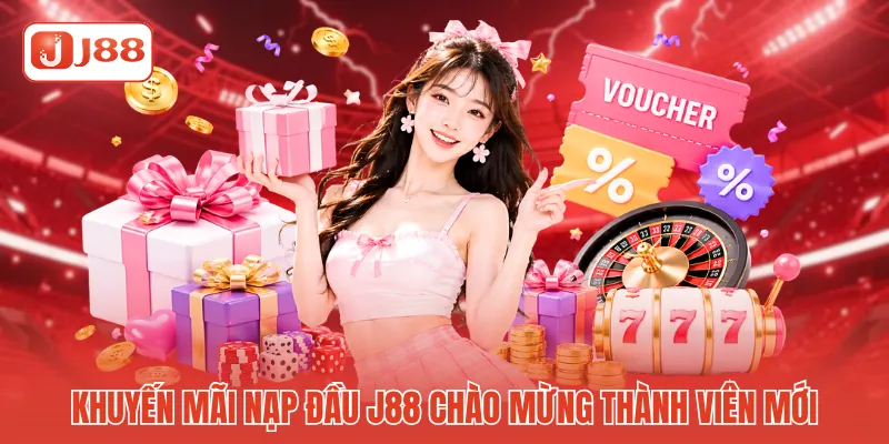 Khuyến mãi nạp đầu J88 chào mừng thành viên mới Khuyến mãi nạp đầu J88 chào mừng thành viên mới