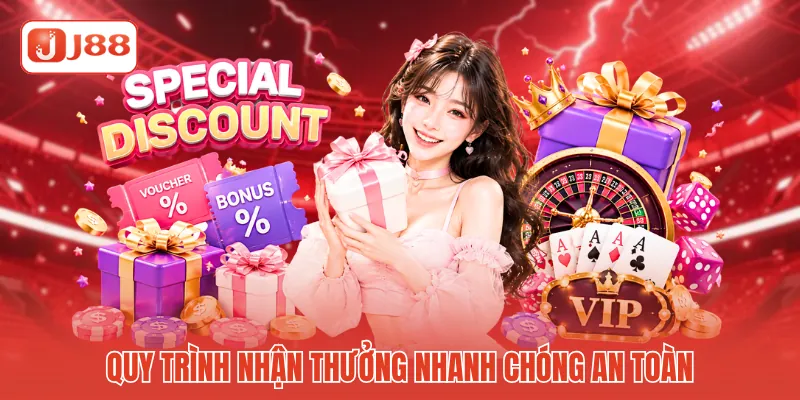 Quy trình nhận thưởng nhanh chóng an toàn Quy trình nhận thưởng nhanh chóng an toàn